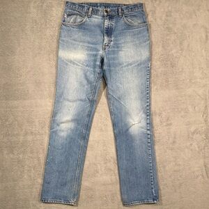 All American Clothing Co USA Jeans Men 35x34 Straight Fit Distressed Grunge 90s